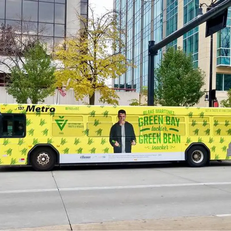 Madison Graphics Custom Bus Wraps