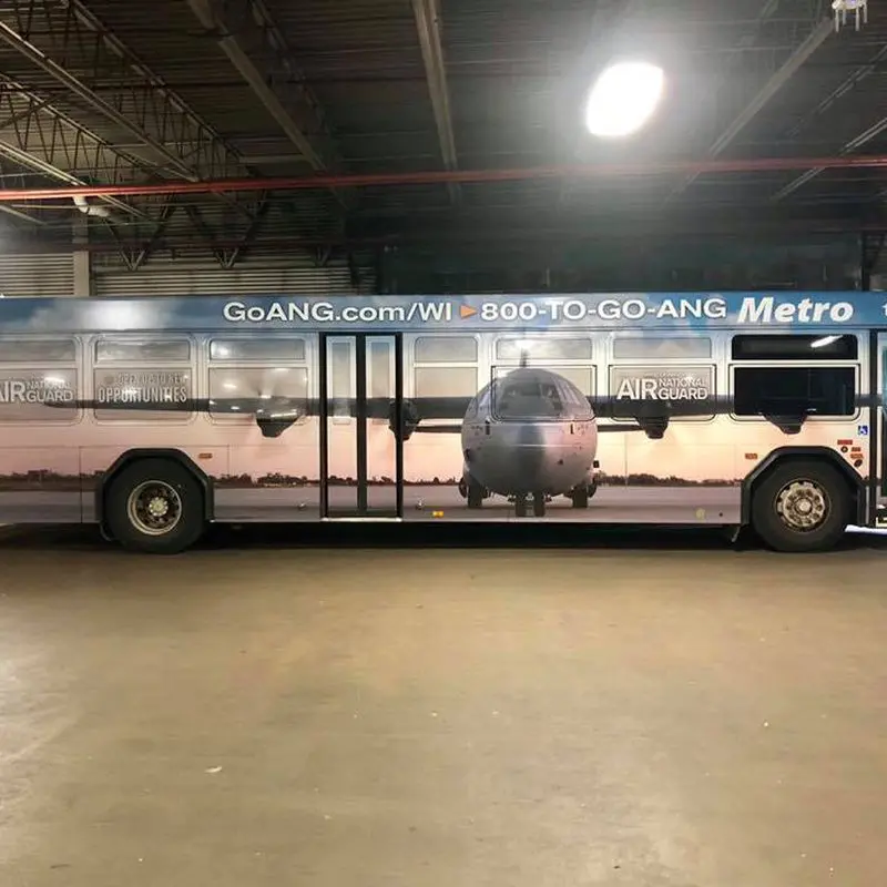 Madison Graphics Custom Bus Wraps