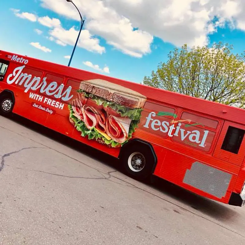 Madison Graphics Custom Bus Wraps