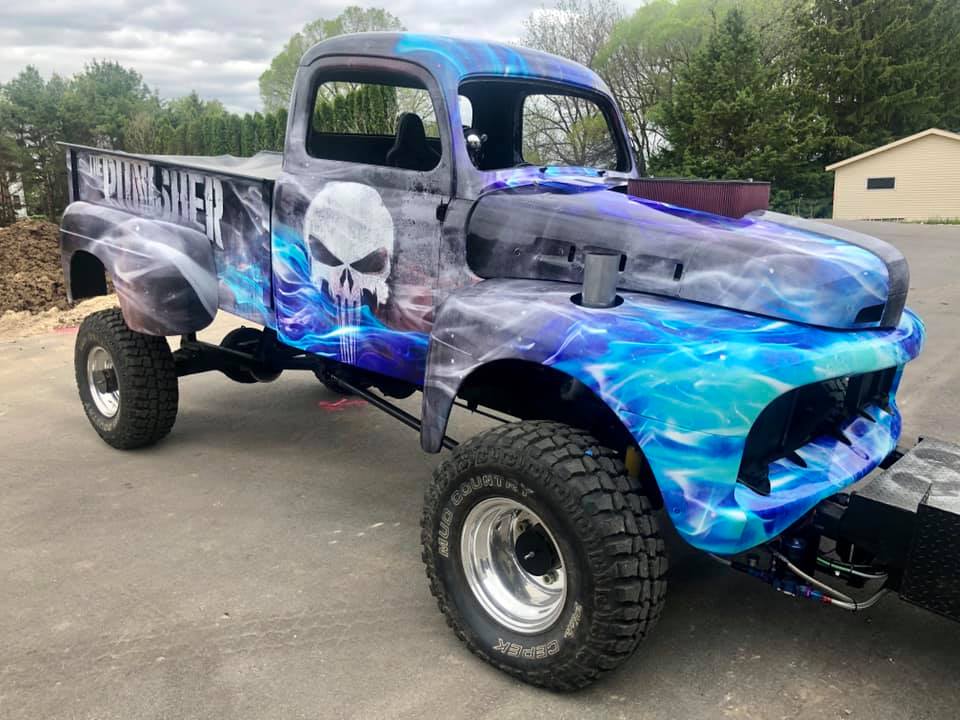 Madison Graphics Banner on a vehicle