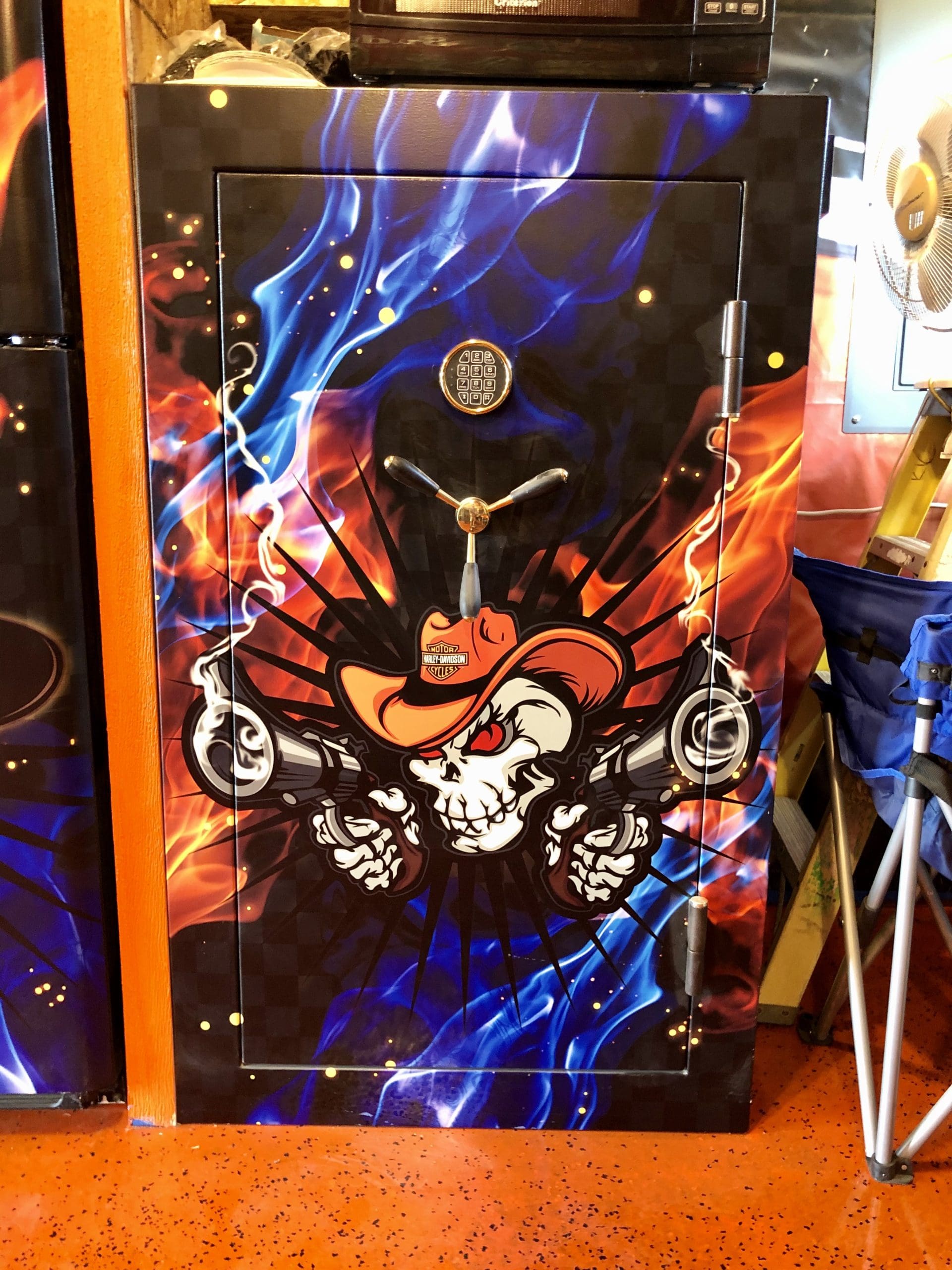 Graphics Image on Glass