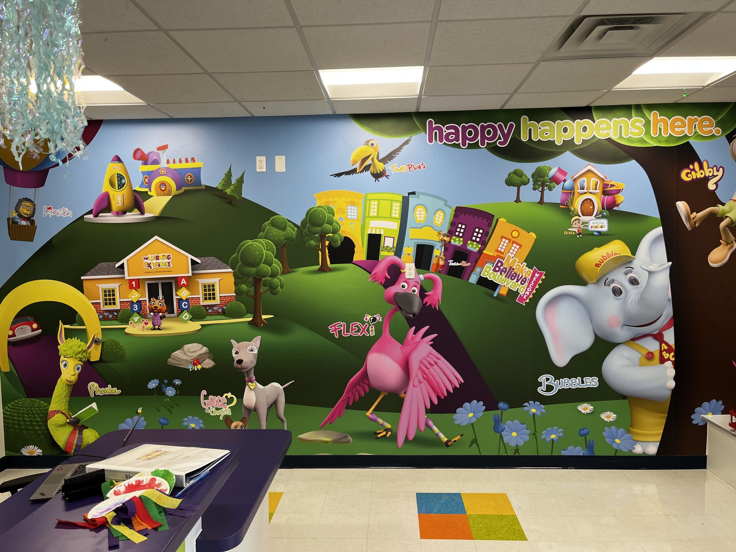 Wall murals of Cartoons Graphics banner