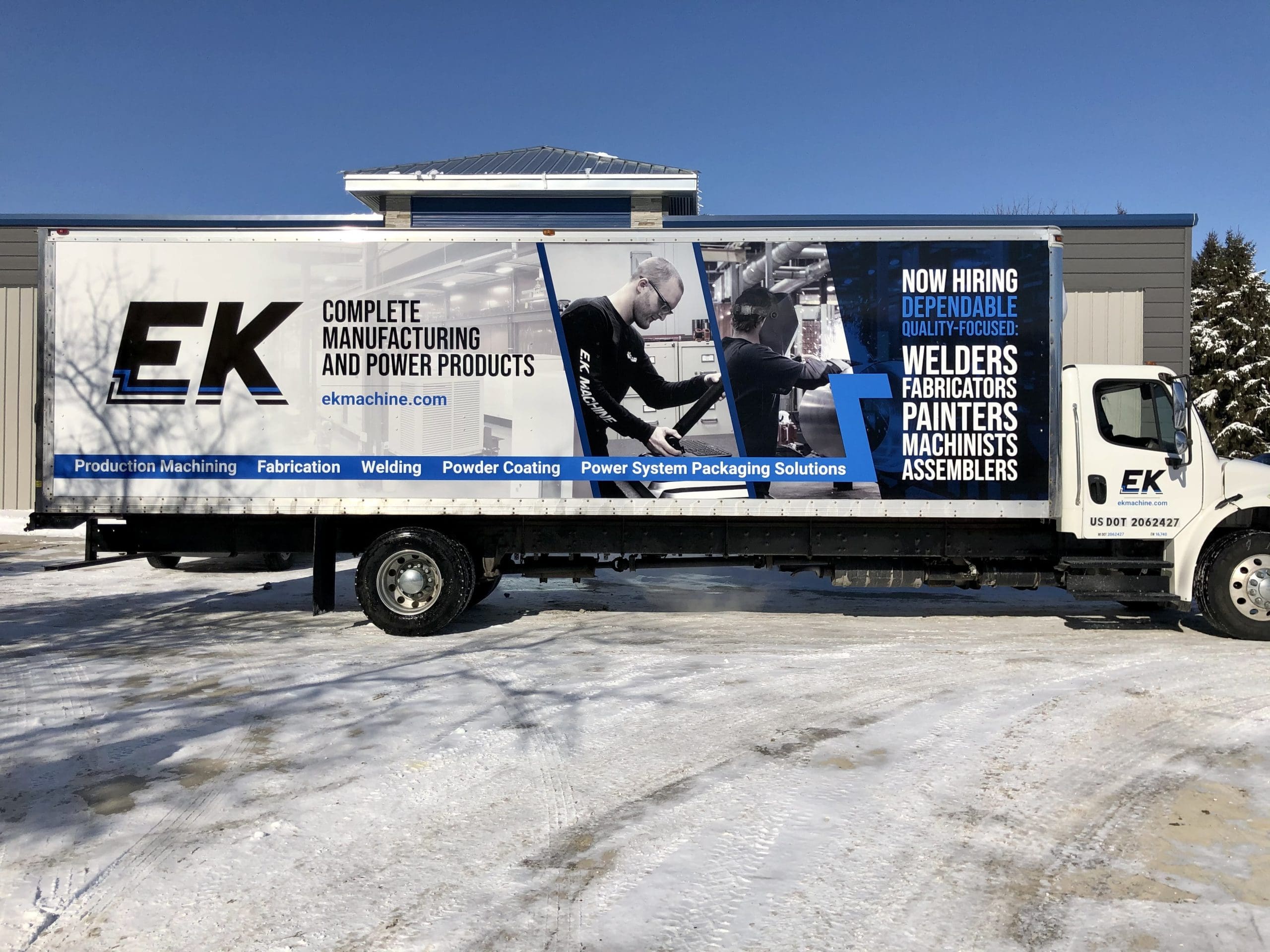 EK Graphics on Truck